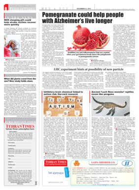 Tehran Times Subscription Form