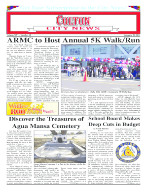 City News Subscription Form