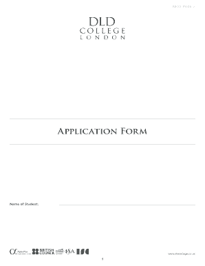 Student Application Form