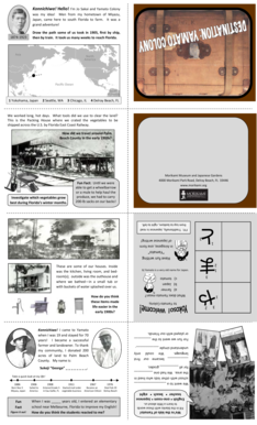 Yamato Colony History Educational Worksheet