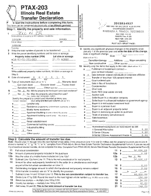 Illinois Real Estate Transfer Declaration