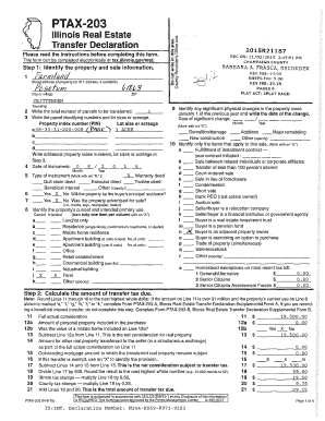 Illinois Real Estate Transfer Declaration