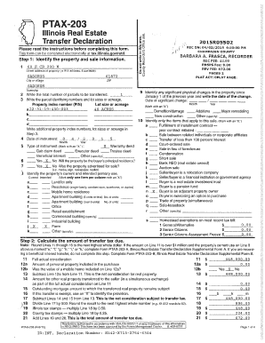 Illinois Real Estate Transfer Declaration