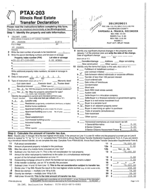 Illinois Real Estate Transfer Declaration