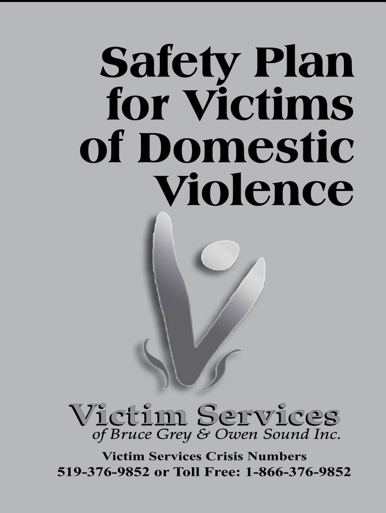 Fillable Online Thewomenscentre Safety Plan For Victims Of Domestic 