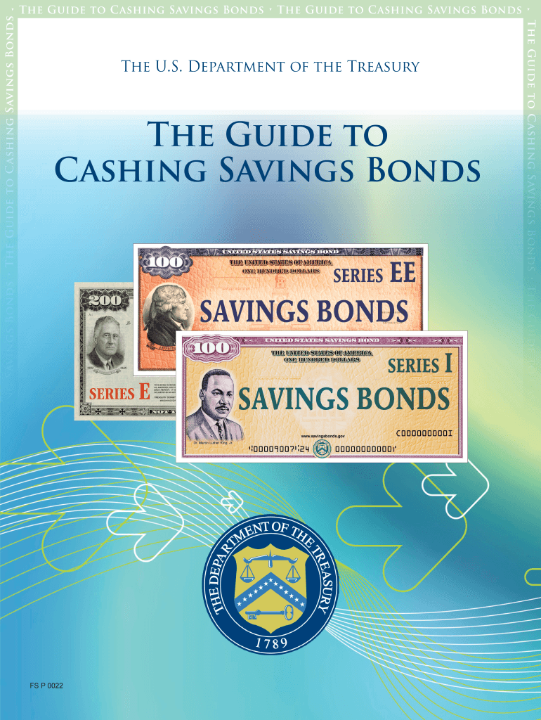 Fillable Online The Guide to Cashing Savings Bonds Cashing savings