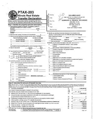 Illinois Real Estate Transfer Declaration
