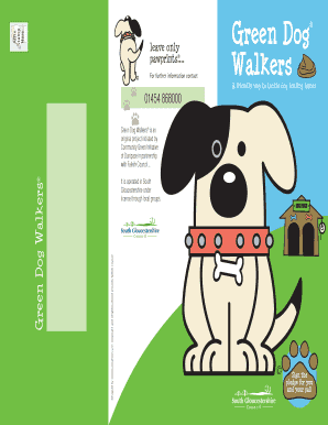Green Dog Walkers Pledge