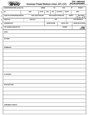 Grievance Form