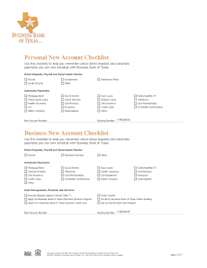 Business Bank of Texas Switch Kit