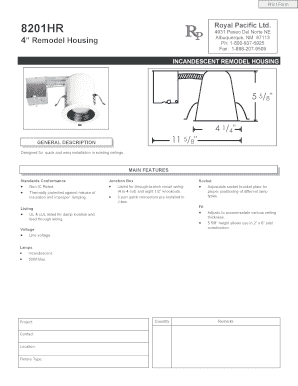 Incandescent Remodel Housing
