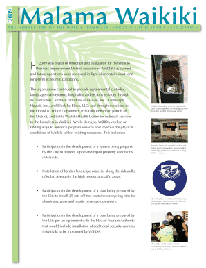 Waikiki Business Improvement District Registration Form