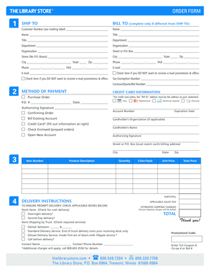 Order Form