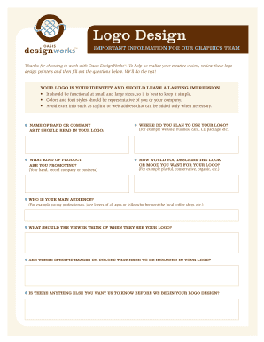 Logo Design Request Form
