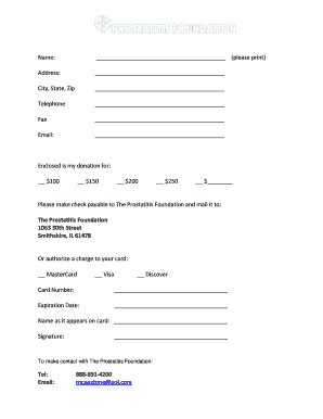 Donation Form