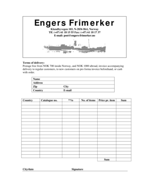 Order Form