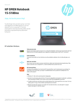 HP OMEN Notebook