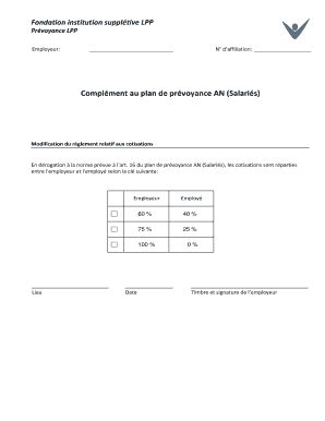 Fondation institution supplétive LPP