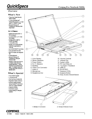 DA-10886 - Canada. QuickSpecs