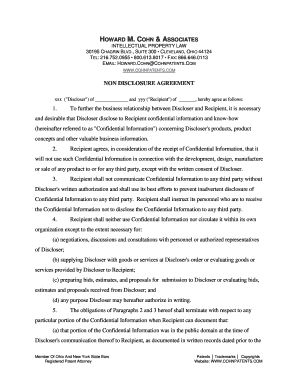 Non-Disclosure Agreement