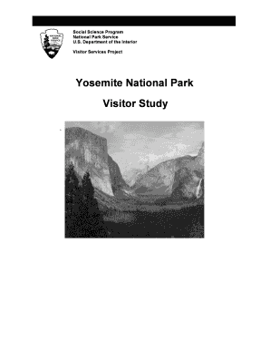 Yosemite National Park Visitor Study