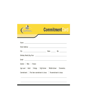 Commitment Cardqx - FCA Resources