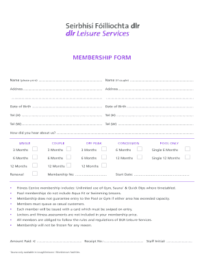 Membership Form