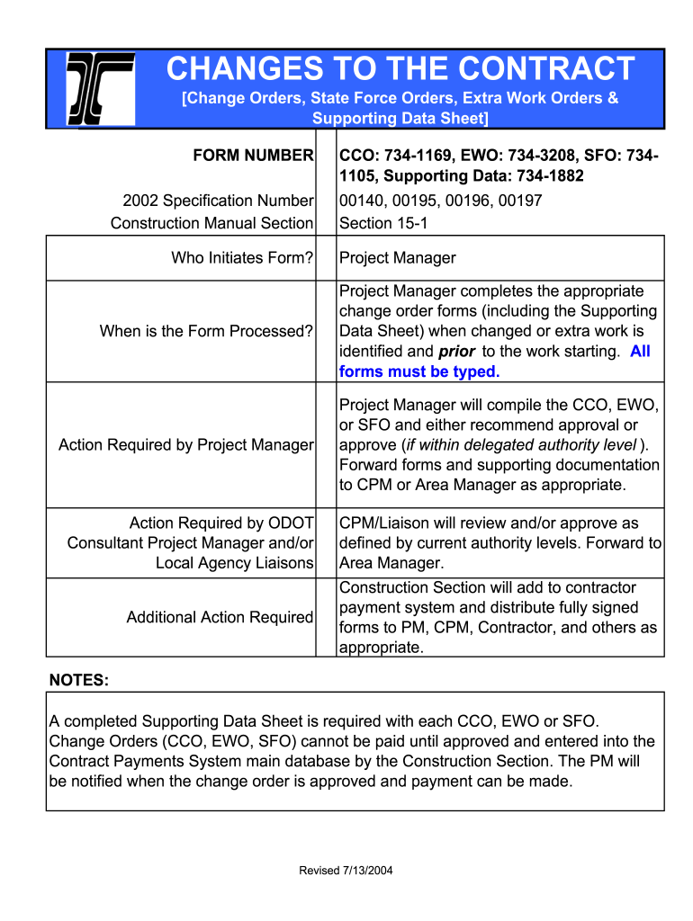 odot construction forms Preview on Page 1