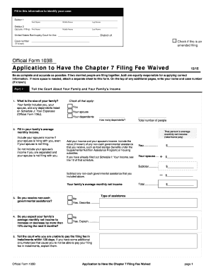 If two married people are filing together, both are equally responsible for supplying correct information - cacb uscourts