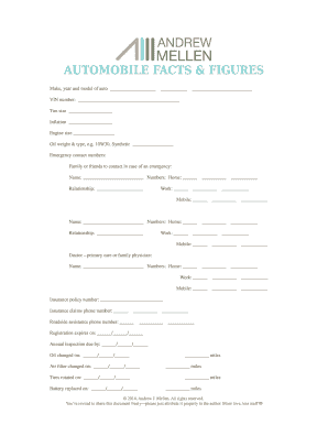 Automobile Facts and Figures