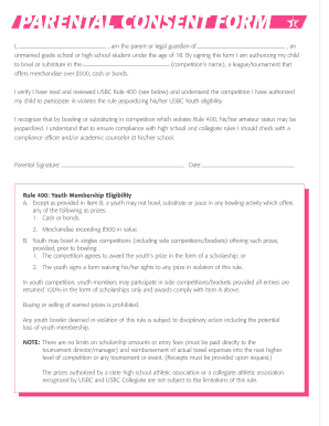 Parental Consent Form