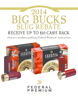 Federal Premium Ammunition Rebate Form
