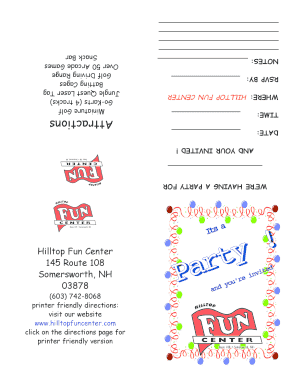 Birthday Party Invitation