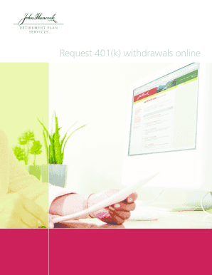401(k) Withdrawal Request Form