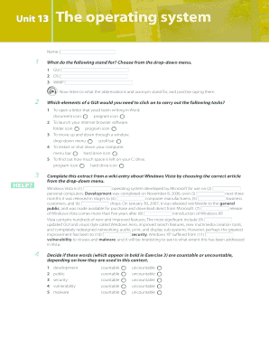 Operating System Quiz