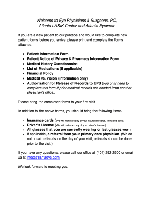 Patient Information Form