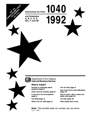 Instructions for Form 1040