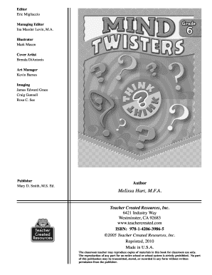 TCR 3986 Book