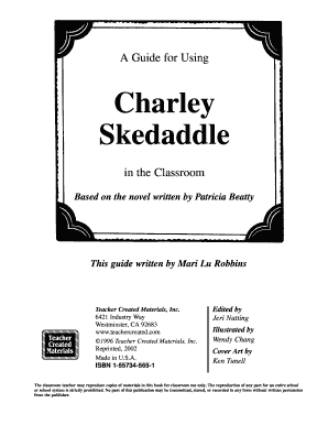 Charley Skedaddle - DedicatedTeachercom eStore