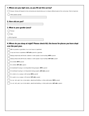 Youth Needs and Experiences Survey