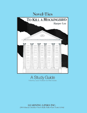 To Kill a Mockingbird Study Guide
