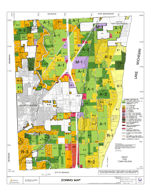 Zoning map - Town of Grafton