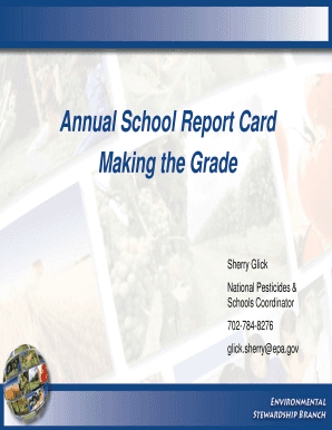 Annual School Report Card Making the Grade - ipminstitute