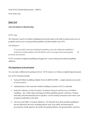 NCPG Membership Application Form