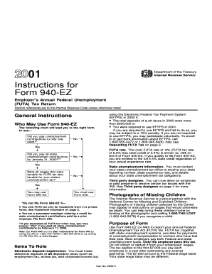 Instructions for Form 940-EZ