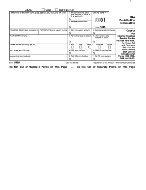 IRS Form 5498