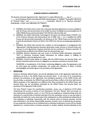 Business Associate Agreement