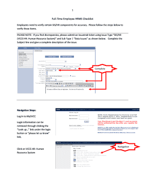 Full-Time Employee HRMS Checklist
