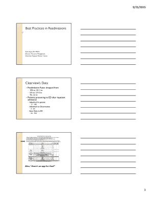 Patient Readmission Risk Agreement