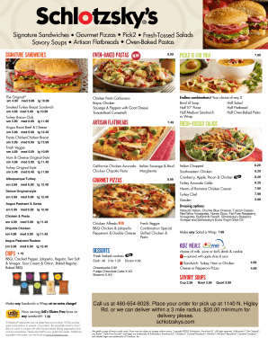 Signature Sandwiches Gourmet Pizzas Pick2 FreshTossed Salads